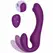 XOCOON 2-u-1 Strapless Daljinski Vibrator Ljubičasti Silikon Punjiv