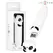 Intense POH Panda USB Punjivi Vibrirajući Mini Metak 10 cm Crni