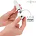 Intense POH Panda USB Punjivi Vibrirajući Mini Metak 10 cm Crni