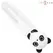 Intense POH Panda USB Punjivi Vibrirajući Mini Metak 10 cm Crni