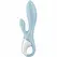 Satisfyer Air Pump Bunny 1 Naduvavajući Dvostruki Sistem Plavi Silikon