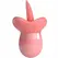 Pretty Love Kylee Tongue-Style Clitoral Stimulator 10 Modes Nude Pink