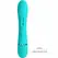 Pretty Love Scocco Intimate Vibrator Rabbit Turquoise Silicone