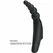 Pretty Love Jordin Crni Fleksibilni Prstenasti Vibrator 10 Modova USB