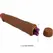 BAILE BW-001050R-1 Intimate Vibrating Model 21cm Mulatto TPR