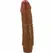 Baile Jeff Vibrirajući Intimni Uređaj 19.5 cm, Mulatto, TPR Materijal