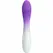 Pretty Love Elemental Curved Massager 30 Modes Purple Silicone