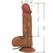 Baile Bahamut Vibrating Model 21.8 cm Flesh with Remote Control