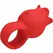 Pretty Love Jae Rose-Shaped Finger Model, 10 Modes, Red Silicone