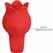 Pretty Love Jae Rose-Shaped Finger Model, 10 Modes, Red Silicone