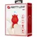 Pretty Love Jae Rose-Shaped Finger Model, 10 Modes, Red Silicone