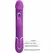Pretty Love Kampas BW-500025-3 Intimni 3-u-1 Silikonski Vibrator Ljubičasti