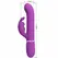 Pretty Love Coale 4-in-1 Silicone Intimate Machine Purple USB Rechargeable