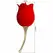 Pretty Love Rose Lover Intimate Rose Massager 12 Modes Red Silicone USB