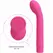 Pretty Love Logan Pink Silicone Intimate Massager 10-Mode, Compact Design