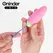 ONINDER CUTE 360° Silikonsko Pametno Intimno Jaje - Aplikacija i USB, Višebojno