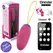 ONINDER CUTE WaveMotion Silikonsko Jaje - Kontrola Preko Aplikacije, USB, Vodootporno, Roze