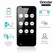 ONINDER CUTE Vibrating Rotating Silicone Gem Egg - App-Controlled, Waterproof