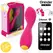 ONINDER CUTE Buddy Intimate Device App-Controlled Pink-Yellow 12.5cm