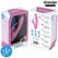 ONINDER Cute Love Bunny Vibrator - App-Controlled, Dual Stimulation, Pink/Blue