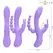 INTENSE MIKO Triple System Vibrator Purple, 7 Modes, Waterproof, USB