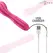 Intense Lisette Flexible Silicone System 19cm 10 Modes Pink