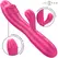 INTENSE IVY Flexible Silicone Vibrator 10 Modes with Tongue Pink