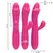 INTENSE IVY Flexible Silicone Vibrator 10 Modes with Tongue Pink