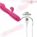 INTENSE IVY Flexible Silicone Vibrator 10 Modes with Tongue Pink