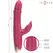 INTENSE Chloe 3-in-1 Multifunction Red Intimate Wellness Device Silicone