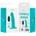 INTENSE Buffy Spiral Blue Mini Vibrating Device with Remote, 10 Modes, S Size