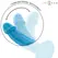 INTENSE PHOEBE Blue Silicone Intimate Device 10 Modes Remote 19cm