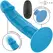 INTENSE PHOEBE Blue Silicone Intimate Device 10 Modes Remote 19cm