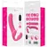 INTENSE AMY Dual Action Vibrating Device 20 cm Pink with Remote Control