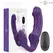 Intense JILL Double Stimulation Device 20 cm Purple Remote USB