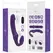 Intense JILL Double Stimulation Device 20 cm Purple Remote USB
