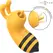 INTENSE Maya 360° Rotating Tongue Silicone Intimate Device Yellow