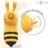 INTENSE Maya 360° Rotating Tongue Silicone Intimate Device Yellow