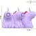Intense Sweetie Unicorn Shape Tongue Stimulator Pink Silicone USB IPX7