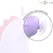 Intense Sweetie Unicorn Shape Tongue Stimulator Pink Silicone USB IPX7