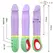 INTENSE Velma Classic Vibrator Purple - Waterproof Silicone, Multi-Speed
