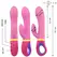 INTENSE Daphne Pink Dual-Action Silicone Rabbit with Multi-Mode Vibration
