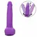 CalExotics Studs Rechargeable Rotating Silicone Device 10 Modes Purple