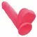 CalExotics Studs Pink Silicone Vibrator 10-Mode Thrusting 17.75cm