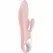 Satisfyer Air Pump Bunny 3 Inflatable Intimate Device Pink Silicone
