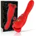 MIA Siena Triple Action Vibrating & Biting Intimate Stimulator Red