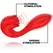 MIA Selena Vibrating & Tapping Rose-Shaped Intimate Device Red