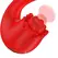MIA Selena Vibrating & Tapping Rose-Shaped Intimate Device Red