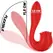 MIA Selena Vibrating & Tapping Rose-Shaped Intimate Device Red