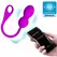 Pretty Love Elvira Rechargeable Kegel Training Balls Purple 12 Modes